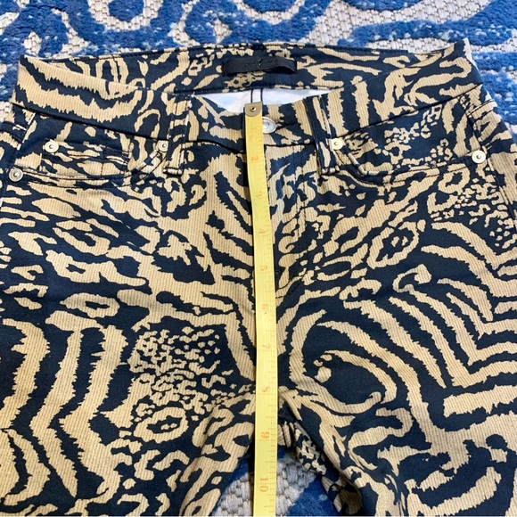 7 for all mankind animal print skinny pants ~ W26/L27 - Picture 12 of 13